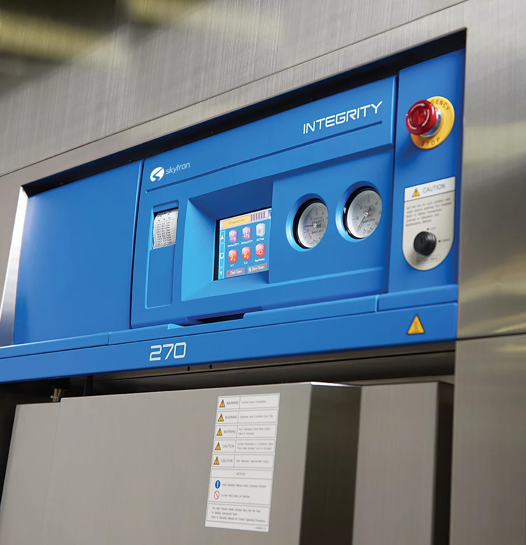 integrity control panel product close-up