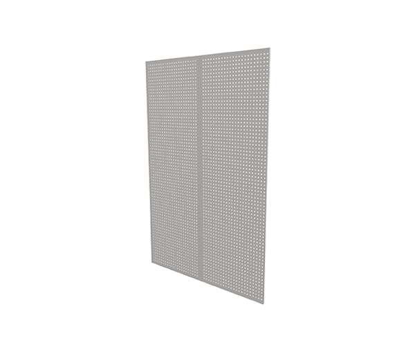 Stainless steel medical pegboards have strength to support heavy healthcare equipment