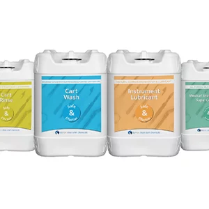 Cart wash and instrument lubricant chemicals