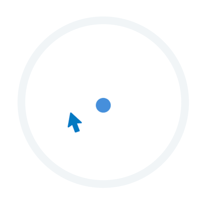 click icon with motion