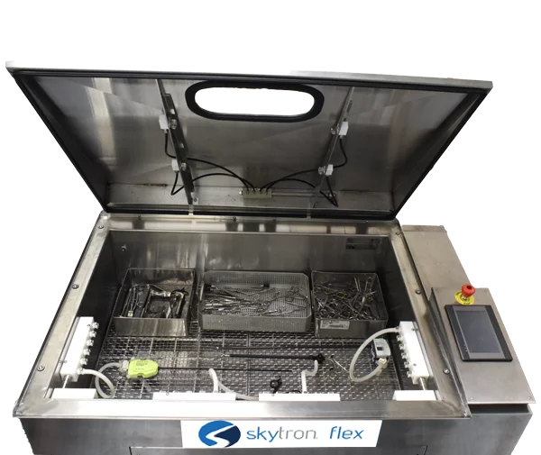 Skytron Flex Ultrasonic Washer Disinfector interior no background