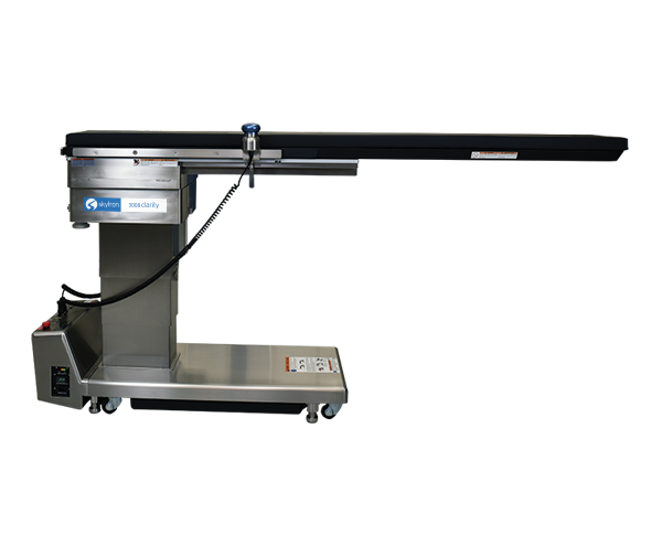 Skytron 3008 Imaging Table profile view no background