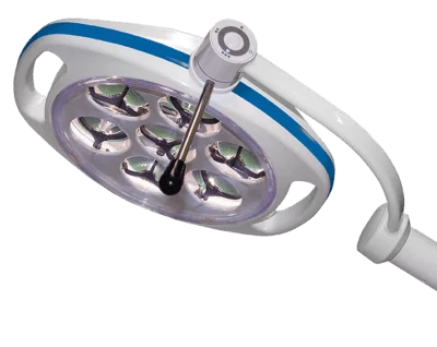 Close up shot of Skytron's Spectra Examination lighthead